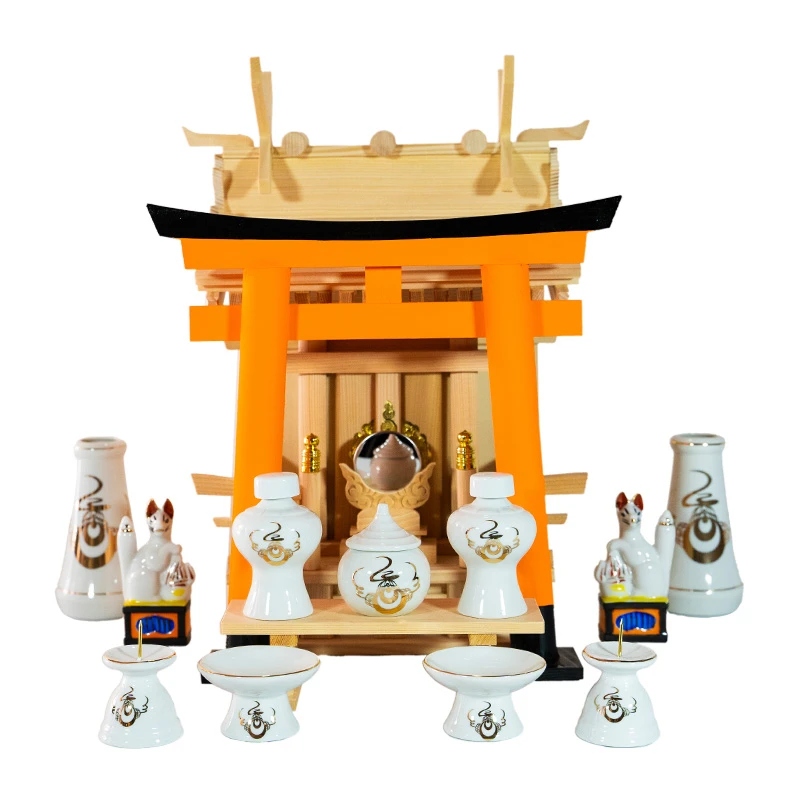 小式千木付き宮（お稲荷様）セット