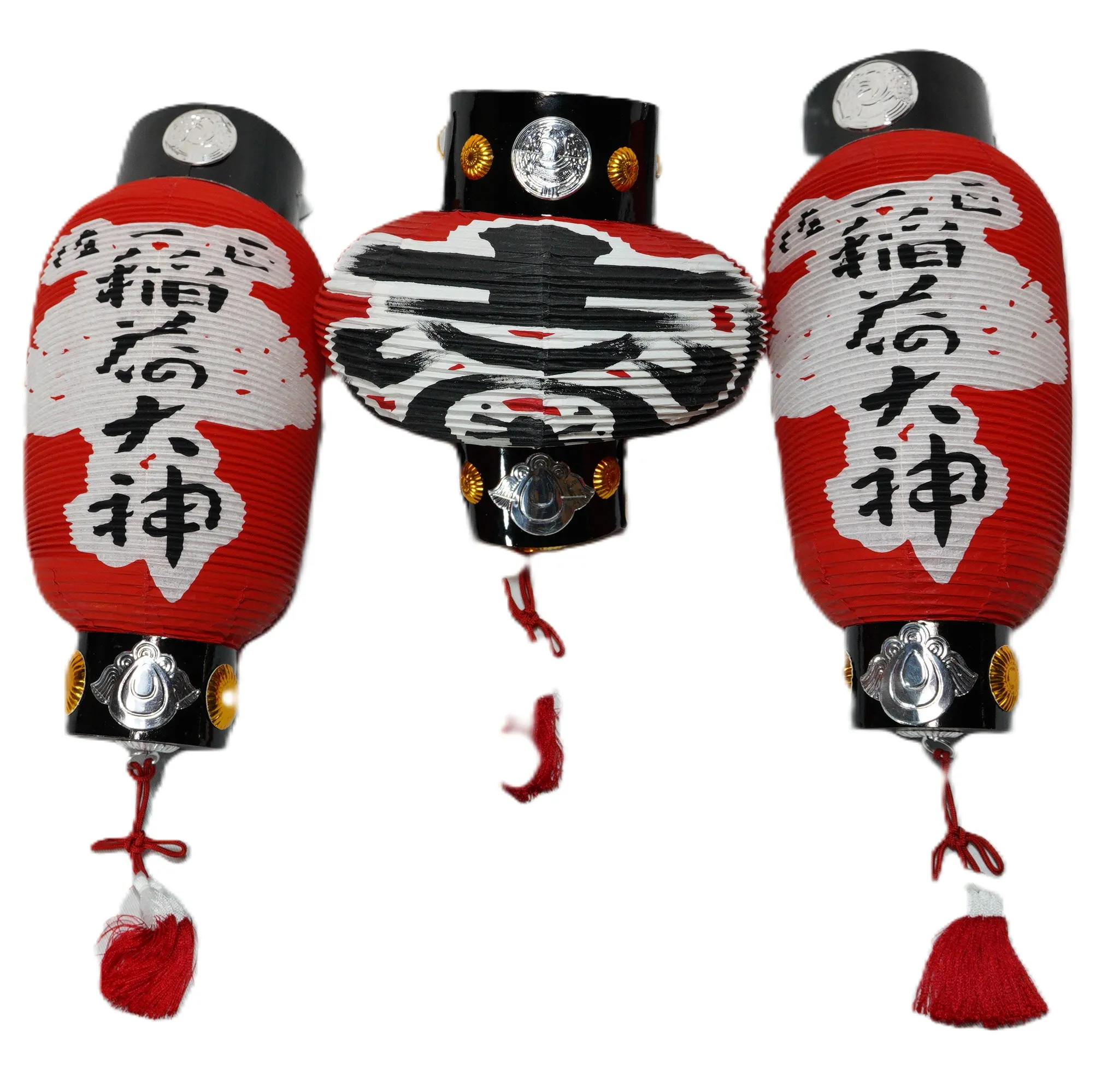 お稲荷様用提灯セット（正一位稲荷大明神） 小１対