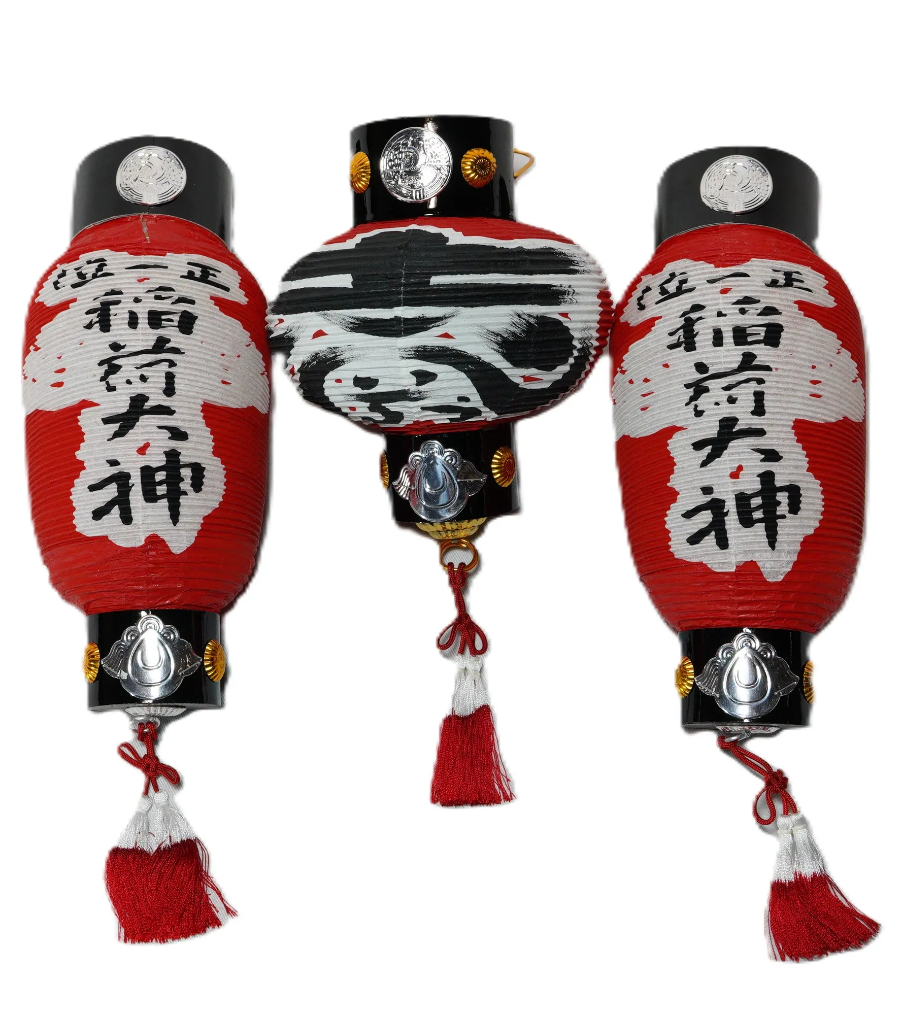 お稲荷様用提灯セット（正一位稲荷大明神） 小々１対